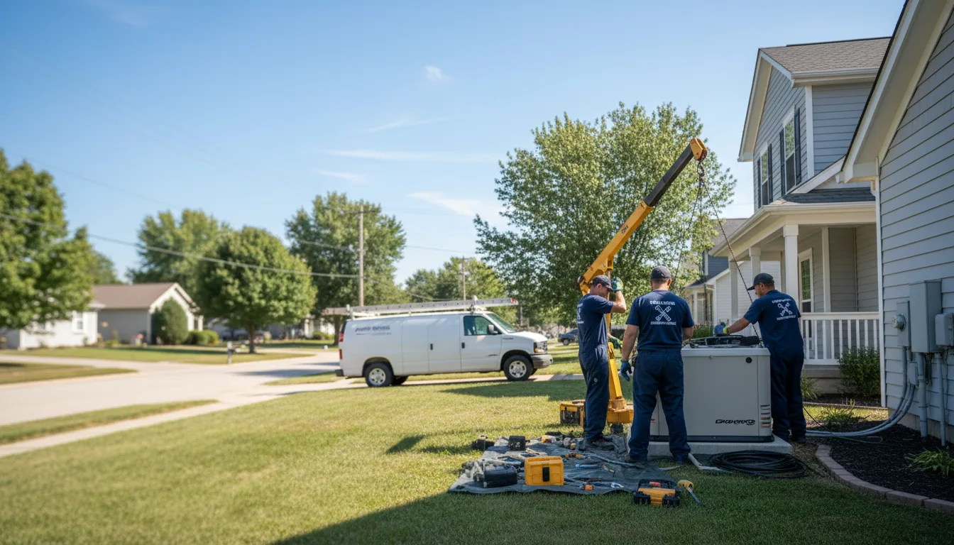 Generator Installation in Jewett, TX near me